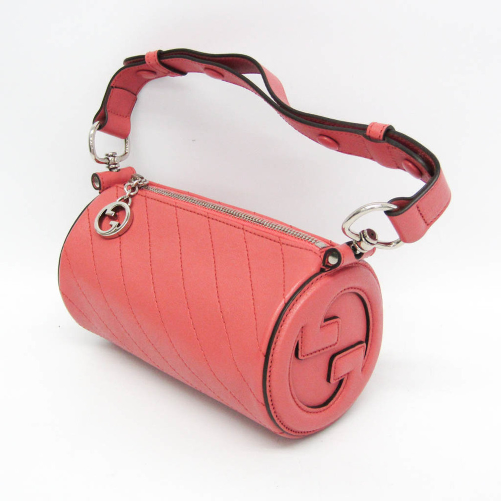 GUCCI Pink Leather Shoulder Bag - Picture 7 of 12